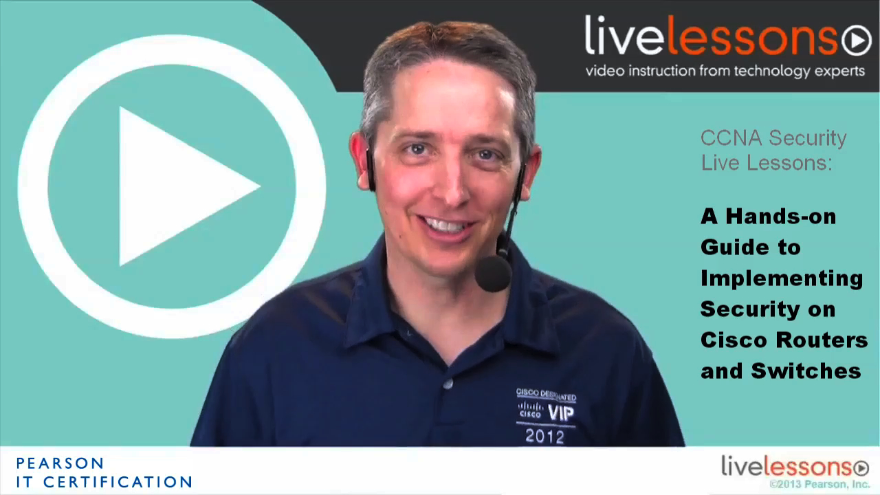 CCNA Security 640-554 LiveLessons (Video Training)