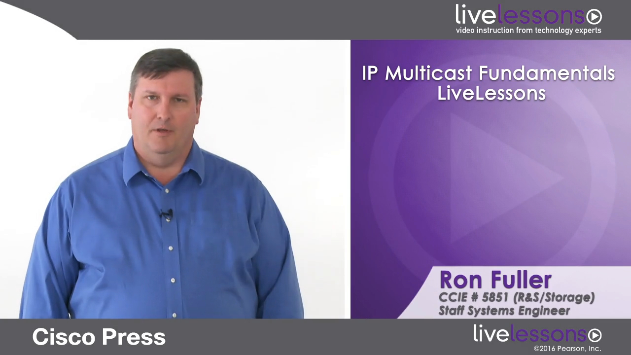 IP Multicast Fundamentals LiveLessons (Workshop)